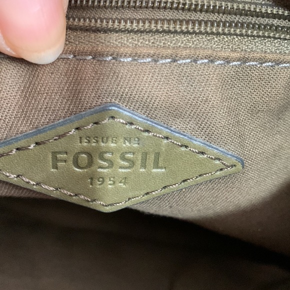 Fossil military green crossbody - Picture 11 of 11